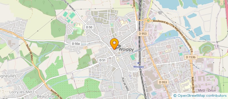 localisation de l'entreprise MADAME SONIA LINTZ à WOIPPY