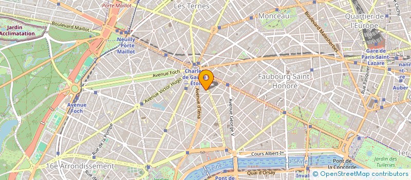 localisation de l'entreprise MADAME SONIA LORAINE CHOQUETTE  PARIS