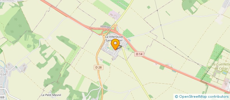 localisation de l'entreprise MADAME SONIA LOURENCO ALVES  ABLEIGES