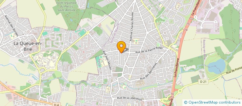 localisation de l'entreprise MADAME SONIA MACHADO à PONTAULT-COMBAULT