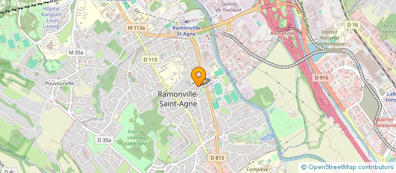 localisation de l'entreprise MADAME SONIA MAGGIOLO  RAMONVILLE-SAINT-AGNE