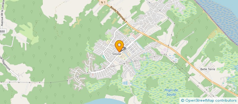 localisation de l'entreprise MADAME SONIA MAHES  MACOURIA