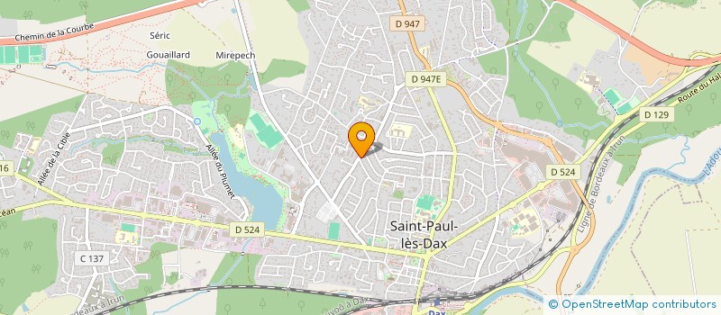 localisation de l'entreprise MADAME SONIA MAIA  SAINT-PAUL-LES-DAX