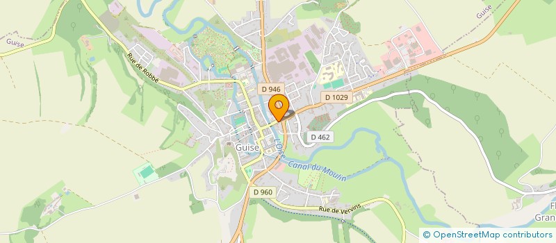 localisation de l'entreprise MADAME SONIA MAIRESSE à GUISE