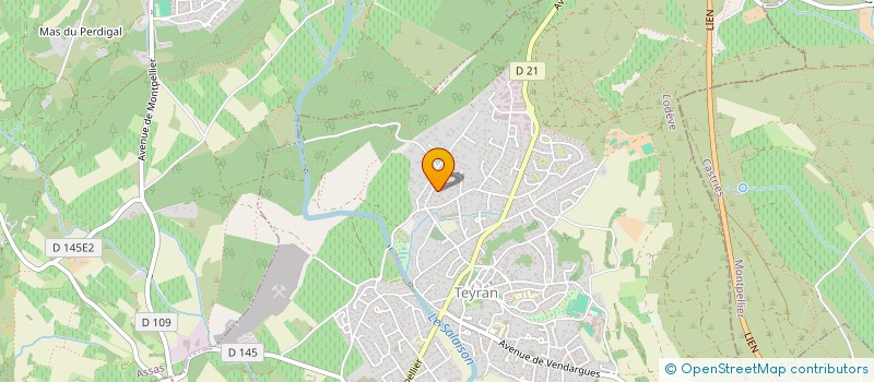 localisation de l'entreprise MADAME SONIA MAJJADE  TEYRAN