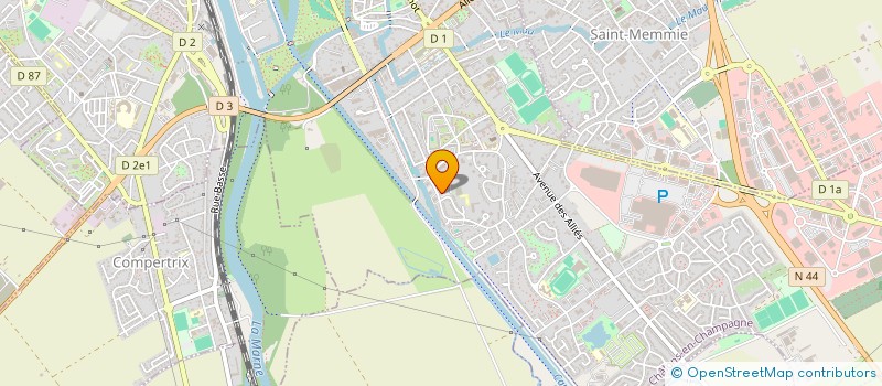 localisation de l'entreprise MADAME SONIA MAKHLOUF à CHALONS-EN-CHAMPAGNE