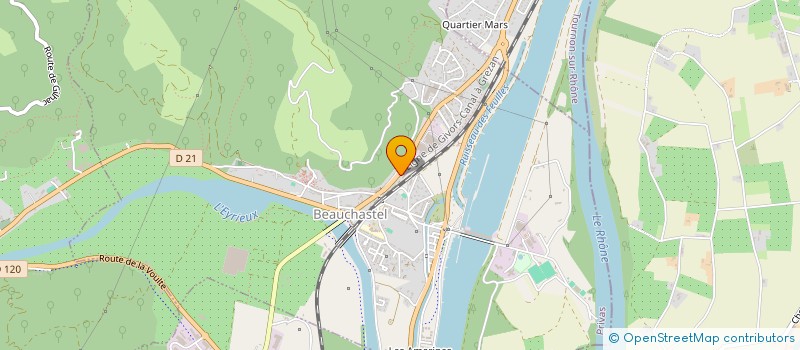 localisation de l'entreprise MADAME SONIA MALLINGER à BEAUCHASTEL