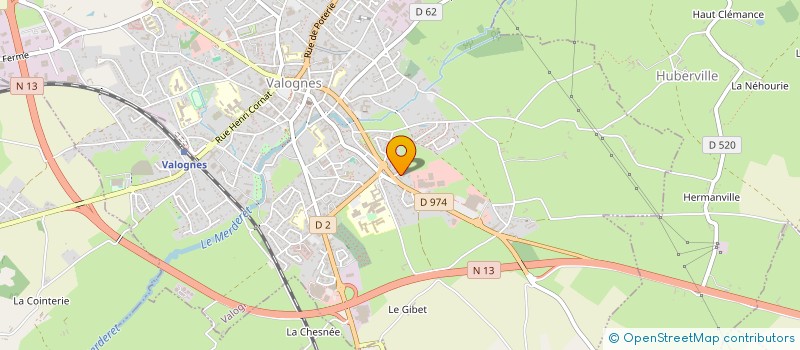 localisation de l'entreprise MADAME SONIA MANGELEER  VALOGNES