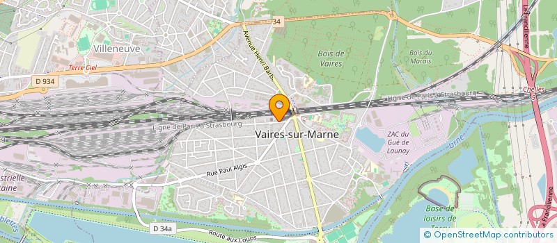 localisation de l'entreprise MADAME SONIA MARAZYAN à VAIRES-SUR-MARNE