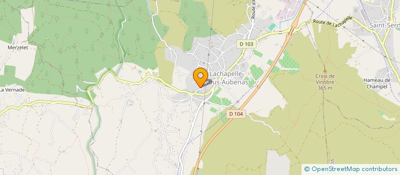 localisation de l'entreprise MADAME SONIA MARCHAL à FONS