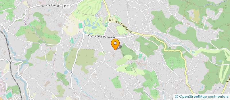 localisation de l'entreprise MADAME SONIA MARCHAND  CHATEAUNEUF-GRASSE