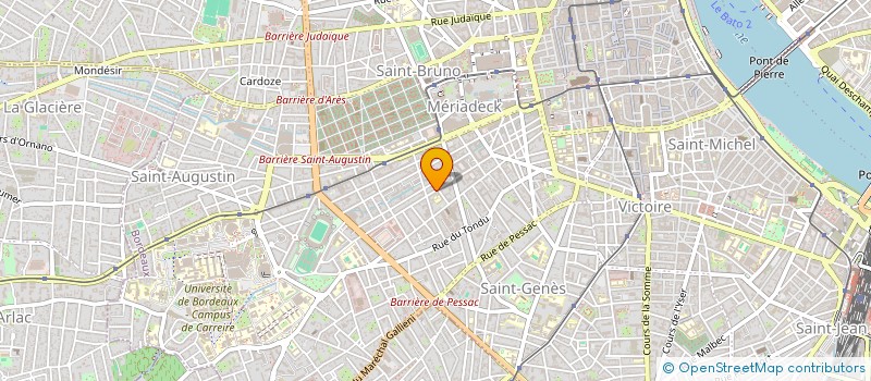 localisation de l'entreprise MADAME SONIA MARGOLLE  BORDEAUX