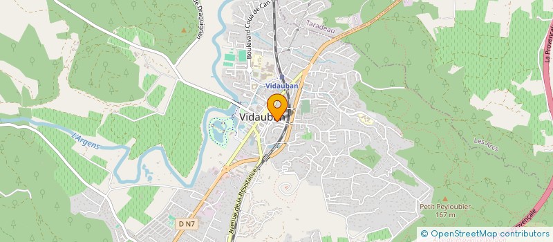 localisation de l'entreprise MADAME SONIA MARIANO  VIDAUBAN