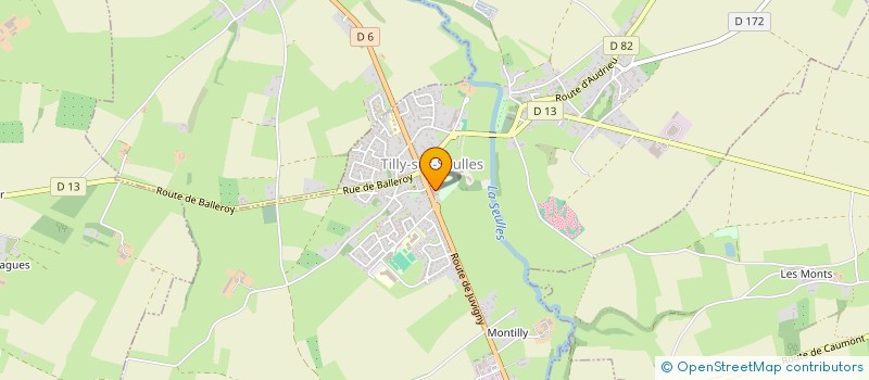 localisation de l'entreprise MADAME SONIA MARIE  TILLY-SUR-SEULLES