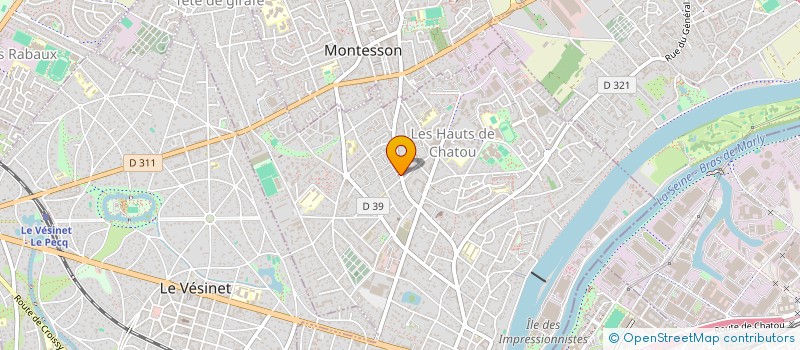 localisation de l'entreprise MADAME SONIA MAROUANI  CHATOU