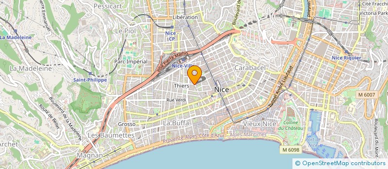 localisation de l'entreprise MADAME SONIA MARTEL  NICE