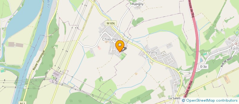 localisation de l'entreprise MADAME SONIA MARTINO  CHIEULLES