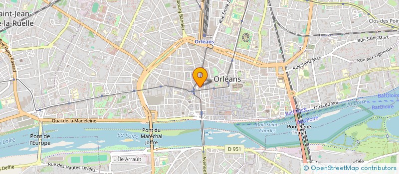 localisation de l'entreprise MADAME SONIA MARY à ORLEANS