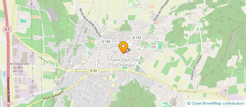 localisation de l'entreprise MADAME SONIA MATHEY  SAINT-PAUL-TROIS-CHATEAUX