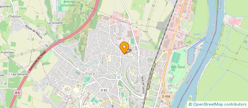 localisation de l'entreprise MADAME SONIA MATMATI à MACON