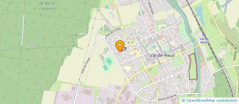 localisation de l'entreprise MADAME SONIA MAUFRAS  VAL-DE-REUIL