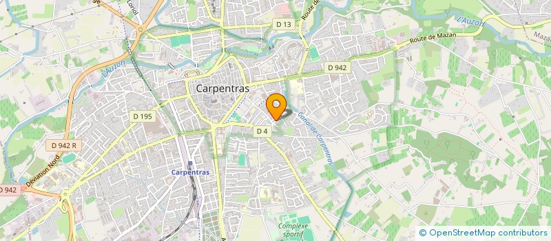 localisation de l'entreprise MADAME SONIA MAYEUR à CARPENTRAS