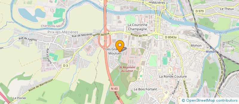 localisation de l'entreprise MADAME SONIA MEDDOUR à CHARLEVILLE-MEZIERES