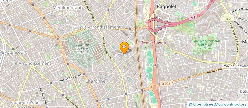 localisation de l'entreprise MADAME SONIA MEFIDENE  PARIS