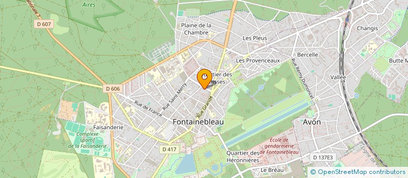 localisation de l'entreprise MADAME SONIA MELAB à FONTAINEBLEAU