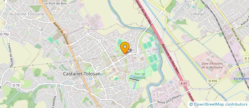 localisation de l'entreprise MADAME SONIA MENOUX à CASTANET-TOLOSAN