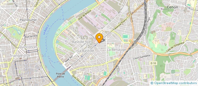 localisation de l'entreprise MADAME SONIA MERABTI  BORDEAUX