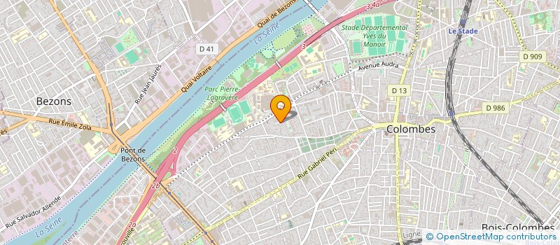 localisation de l'entreprise MADAME SONIA MESSAOUDI à COLOMBES