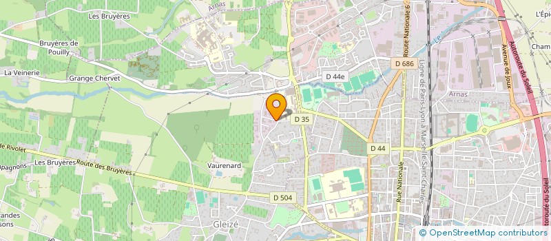 localisation de l'entreprise MADAME SONIA MICHEL  GLEIZE