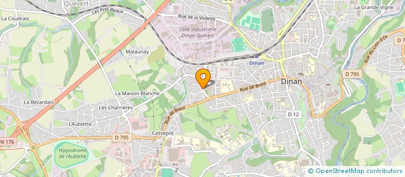 localisation de l'entreprise MADAME SONIA MICHEL à DINAN