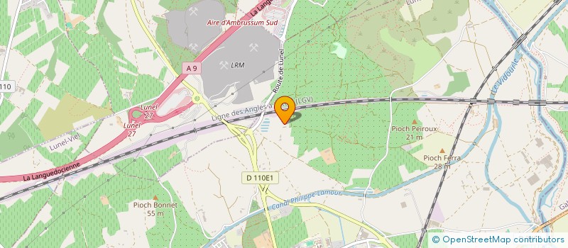 localisation de l'entreprise MADAME SONIA MIGANI  LUNEL