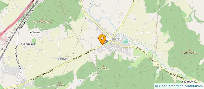 localisation de l'entreprise MADAME SONIA MIRALLES  ESPELUCHE