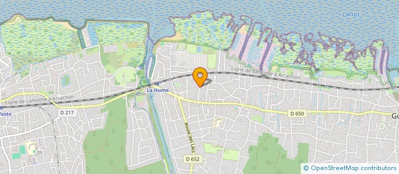 localisation de l'entreprise MADAME SONIA MIRASSOU  GUJAN-MESTRAS