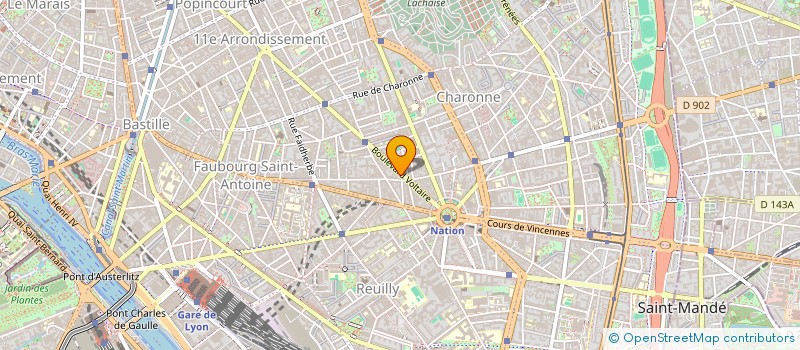 localisation de l'entreprise MADAME SONIA MOATTI  PARIS