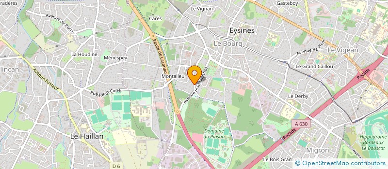 localisation de l'entreprise MADAME SONIA MOMPONTET à EYSINES