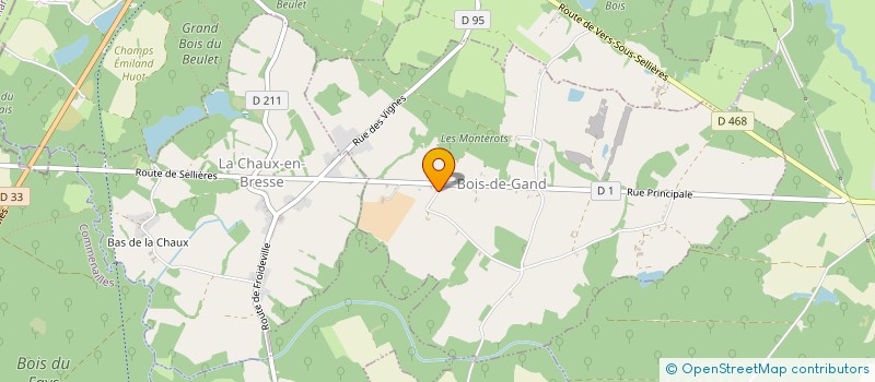 localisation de l'entreprise MADAME SONIA MOREY à BOIS-DE-GAND