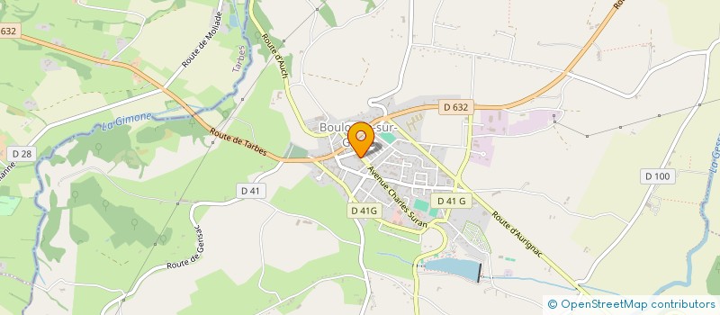 localisation de l'entreprise MADAME SONIA MORISSE à BOULOGNE-SUR-GESSE