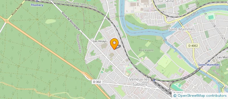 localisation de l'entreprise MADAME SONIA MOULIN  MORET-LOING-ET-ORVANNE