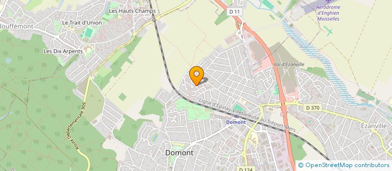 localisation de l'entreprise MADAME SONIA NABTI  DOMONT