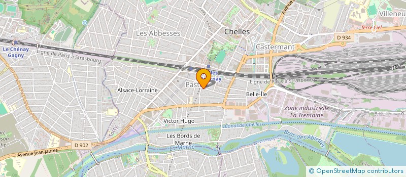 localisation de l'entreprise MADAME SONIA NAMAR  CHELLES