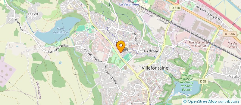 localisation de l'entreprise MADAME SONIA NASFI à VILLEFONTAINE