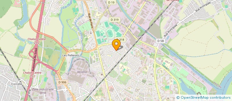 localisation de l'entreprise MADAME SONIA NEJARA à CHALON-SUR-SAONE
