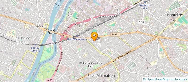 localisation de l'entreprise MADAME SONIA NESTORET à RUEIL-MALMAISON