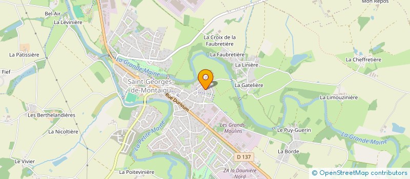 localisation de l'entreprise MADAME SONIA NEVEUX à MONTAIGU-VENDEE