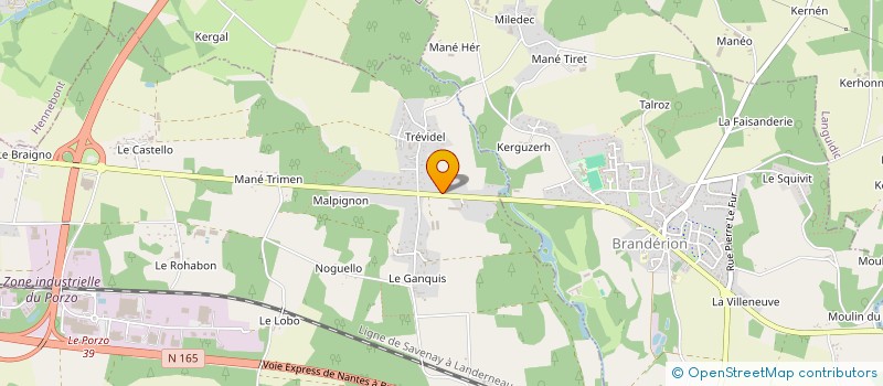 localisation de l'entreprise MADAME SONIA NICOL  KERVIGNAC