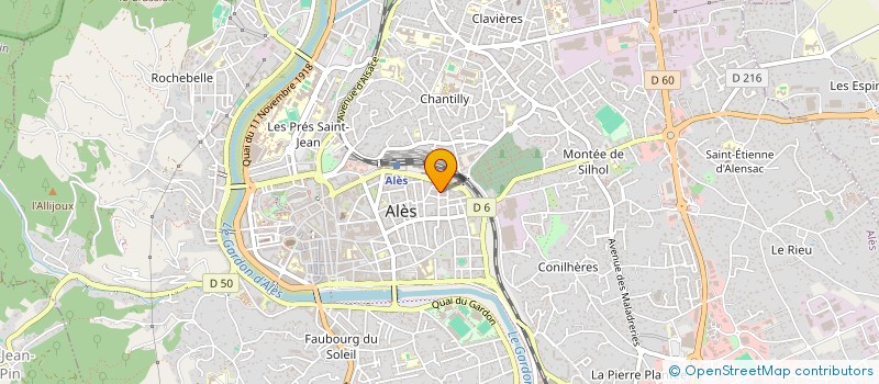 localisation de l'entreprise MADAME SONIA NICOLE  ALES